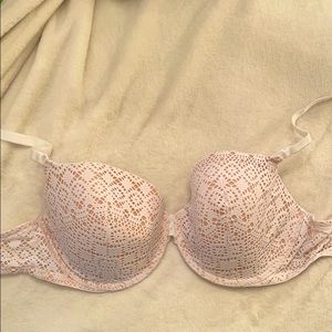 Victoria’s secret demi bra white lace